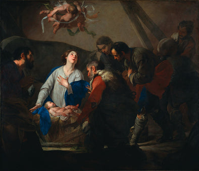 Bernardo Cavallino - The Adoration of the Shepherds