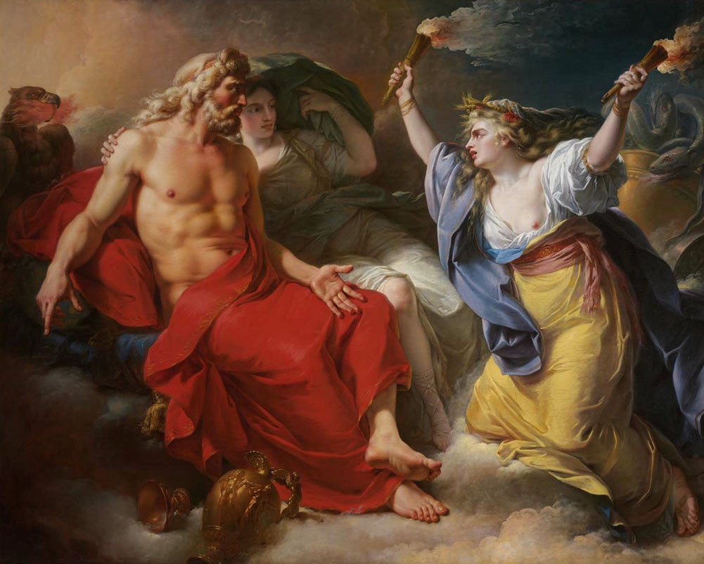 Antoine-Francois Callet - Jupiter and Ceres Canvas & Poster Wall