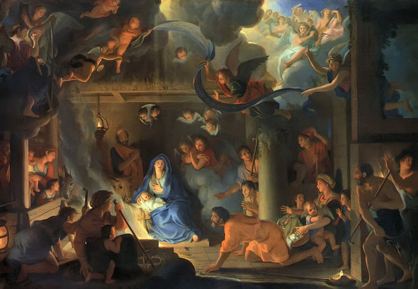 Charles Le Brun - Adoration of the Shepherds
