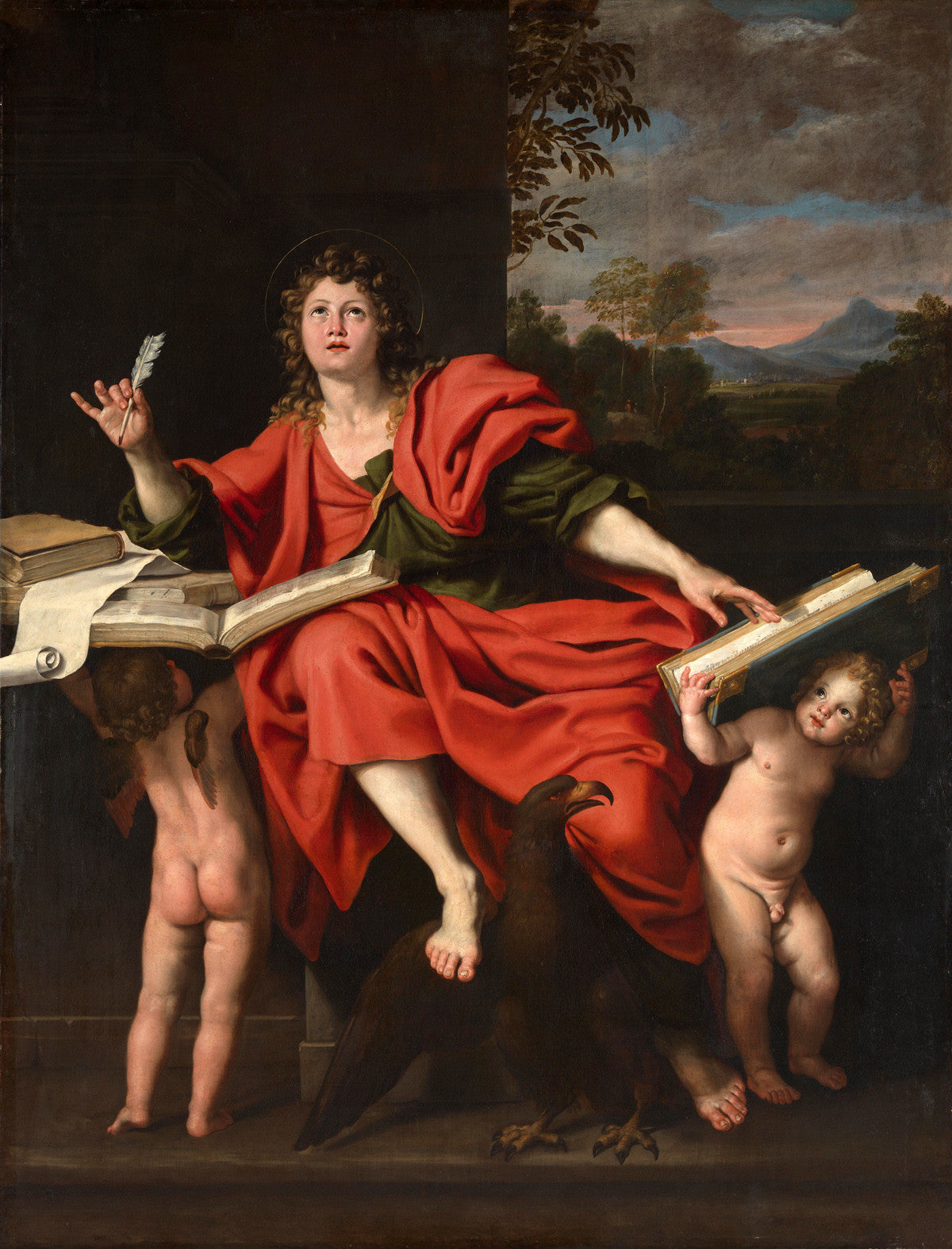 Domenichino - St. John the Evangelist-Reproduction-Get Custom Art