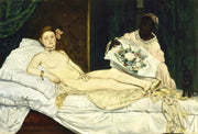 Edouard Manet - Olympia 1863-Reproduction-Get Custom Art