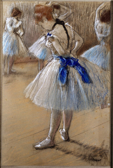 Edgar Degas - A Study of a Dancer