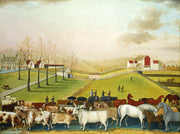 Edward Hicks - The Cornell Farm-Reproduction-Get Custom Art
