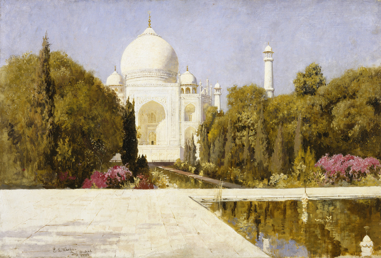Edwin Lord Weeks - The Taj Mahal-Reproduction-Get Custom Art