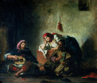 Eugène Delacroix - Jewish Musicians in Mogador