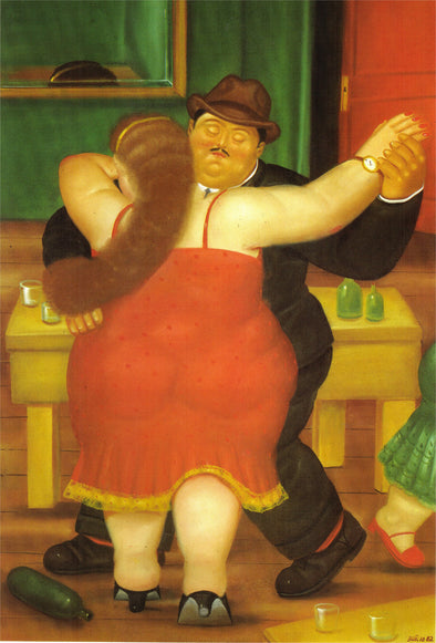 Fernando Botero - Couple Dancing