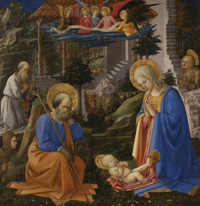 Filippino Lippi - Adoration of the Christ Child