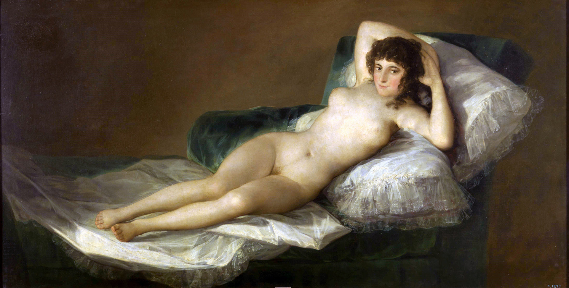 Francisco Goya - The Nude Maja (La Maja Desnuda)-Reproduction-Get Custom Art