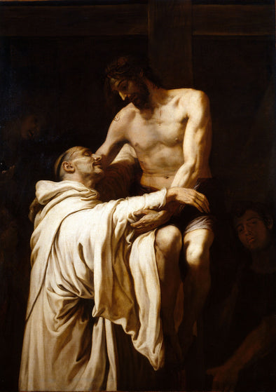 Francisco Ribalta - Deposed Christ embracing St. Bernard Clairvaux