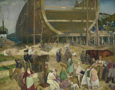 George Bellows - Shipyard Society