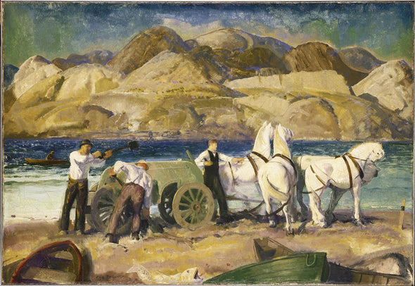 George Wesley Bellows - The Sand Cart