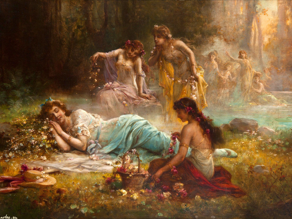 Hans-Zatzka-A-Dream-in-the-