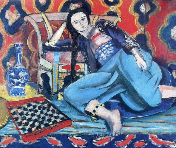 Henri Matisse - Odalisque with a Turkish Chair 