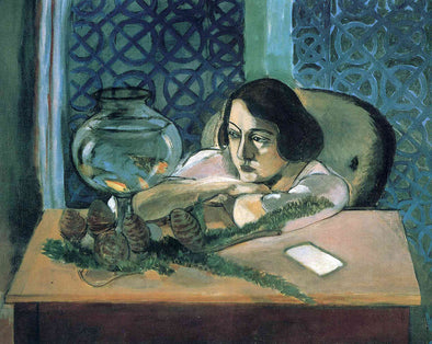 Henri Matisse - Woman Before a Fish Bow