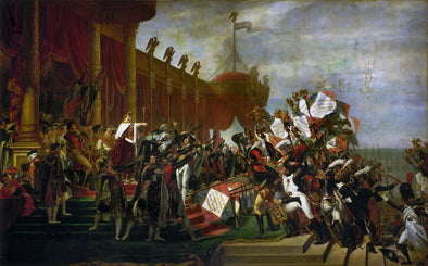 Jacques-Louis David - Oath of Troops to the Emperor after the Deal Eagles