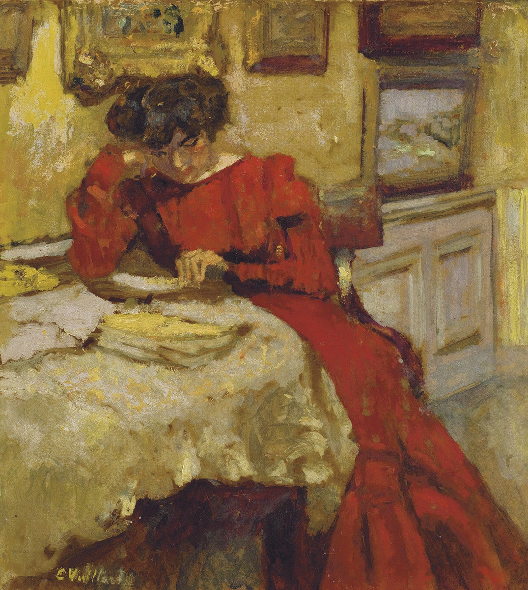 Jean-Édouard Vuillard - Madame Hessel Canvas & Poster Wall Art