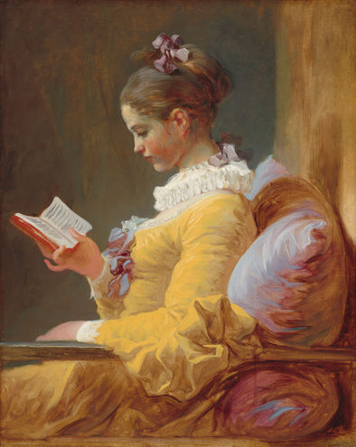 Jean-Honore Fragonard - The Reader