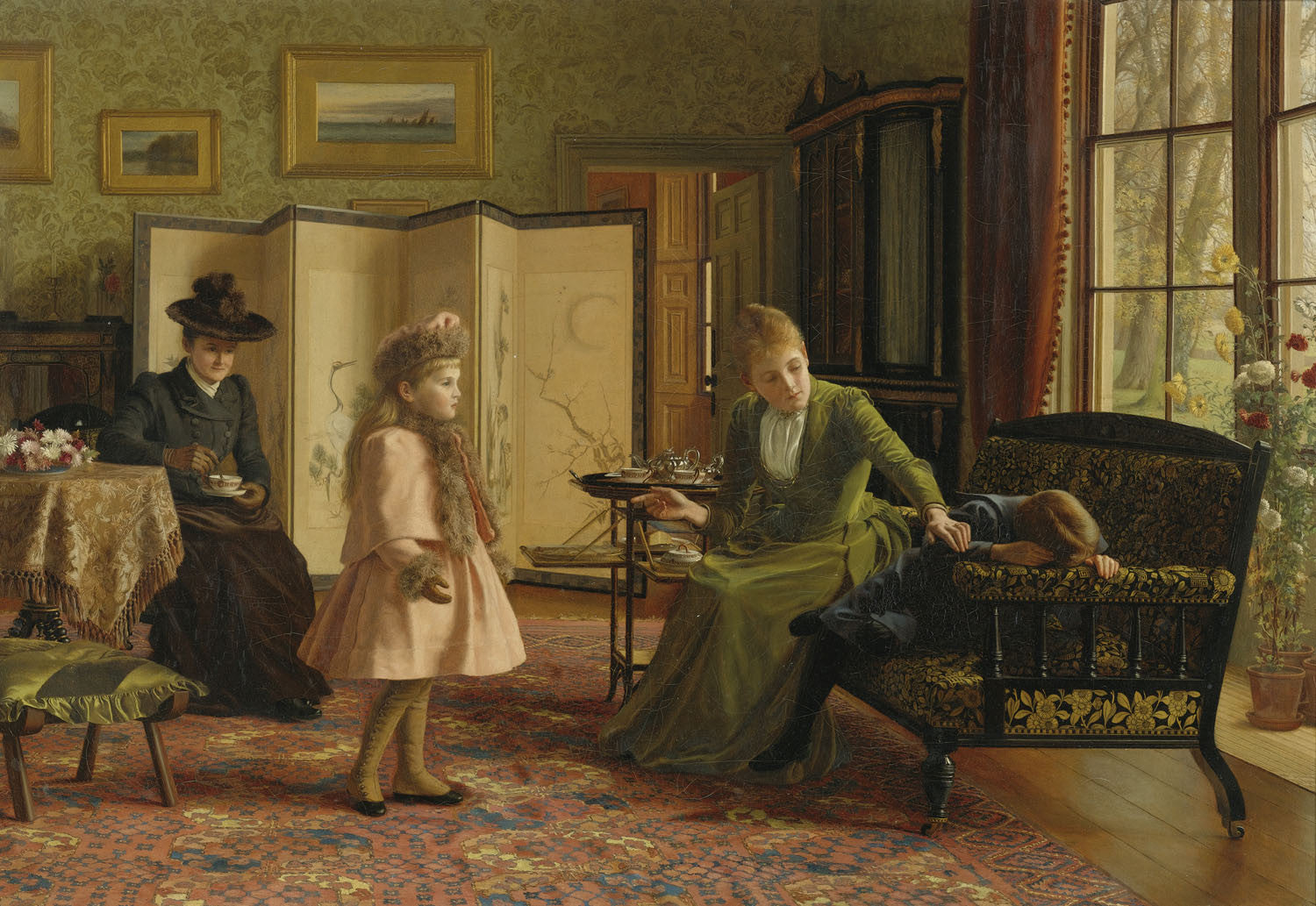 Jessica Hayllar - When First We Meet-Reproduction-Get Custom Art
