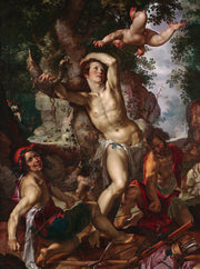Joachim Wtewael - The Martyrdom of Saint Sebastian-Reproduction-Get Custom Art
