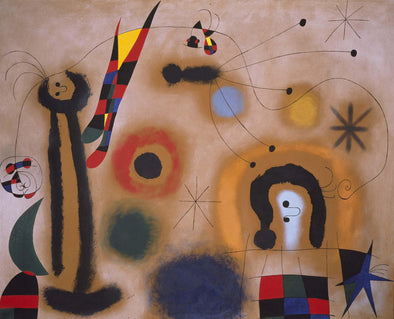 Joan Miró - Dragonfly with red wings