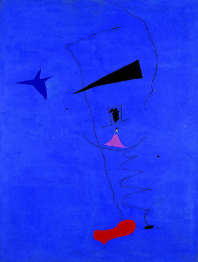 Joan Miró - Peinture (Etoile Bleue)