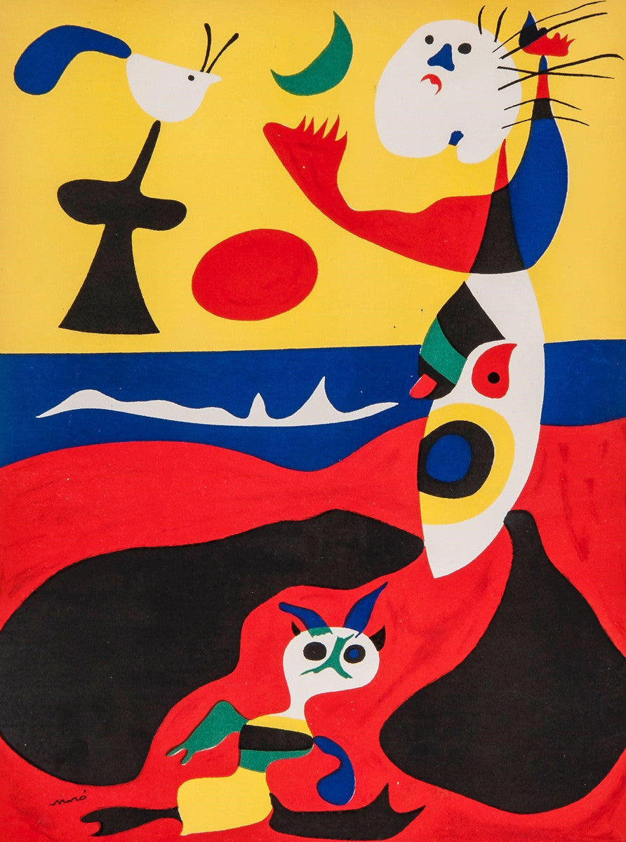 Joan Miró - Summer-Reproduction-Get Custom Art