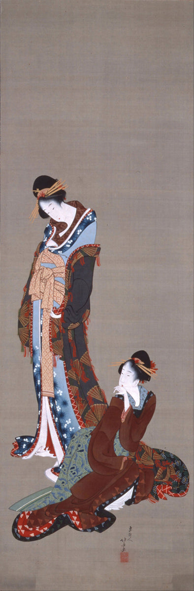 Katsushika Hokusai - Two Beauties