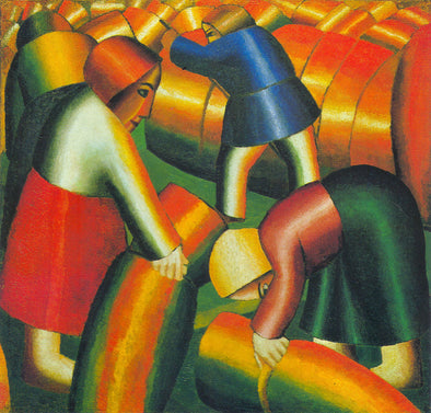 Kazimir Malevich - La cosecha del (Harvesting)