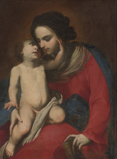Massimo Stanzione - Virgin and Child