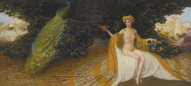 Maximilian Lenz - Goddess Iduna And Peacock