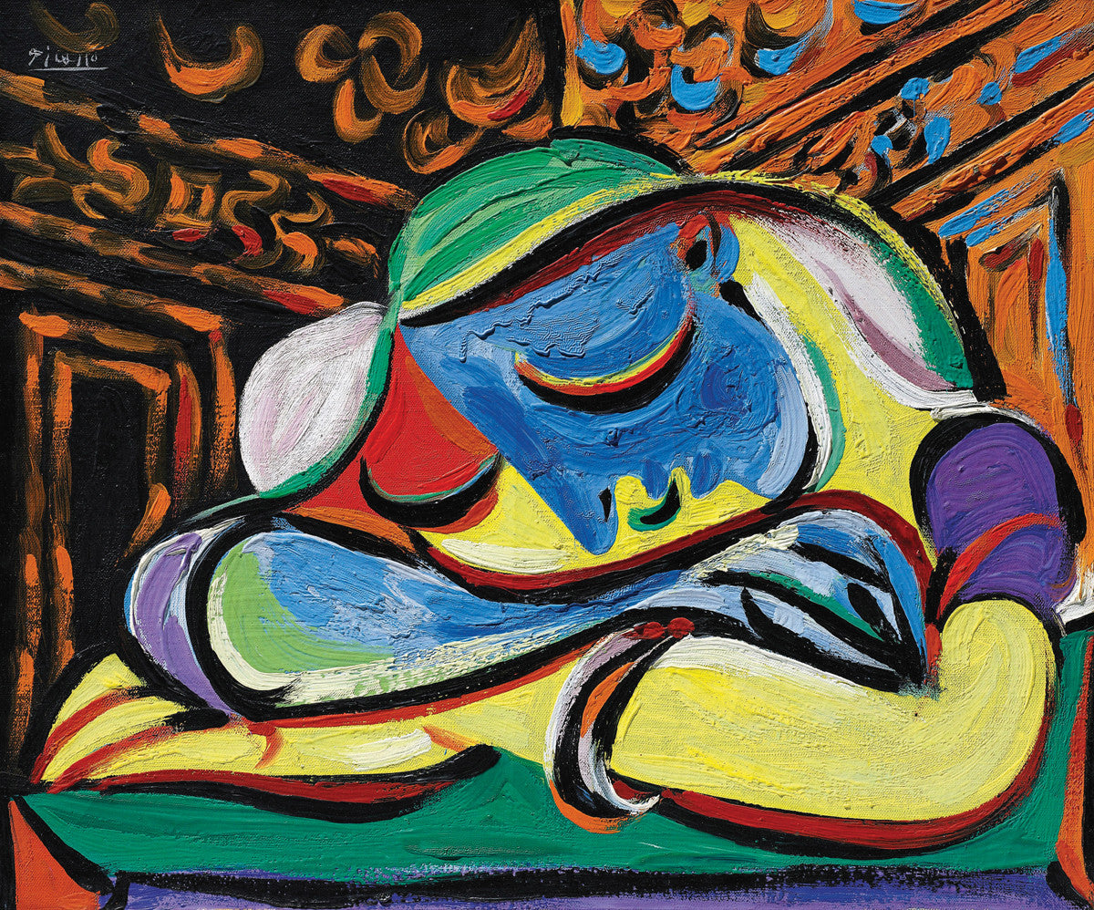 Pablo Picasso - Jeune Fille Endormie Canvas & Poster Wall Art