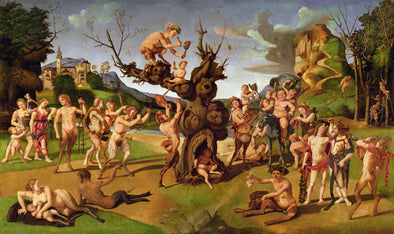 Piero di Cosimo - The Discovery of Honey by Bacchus