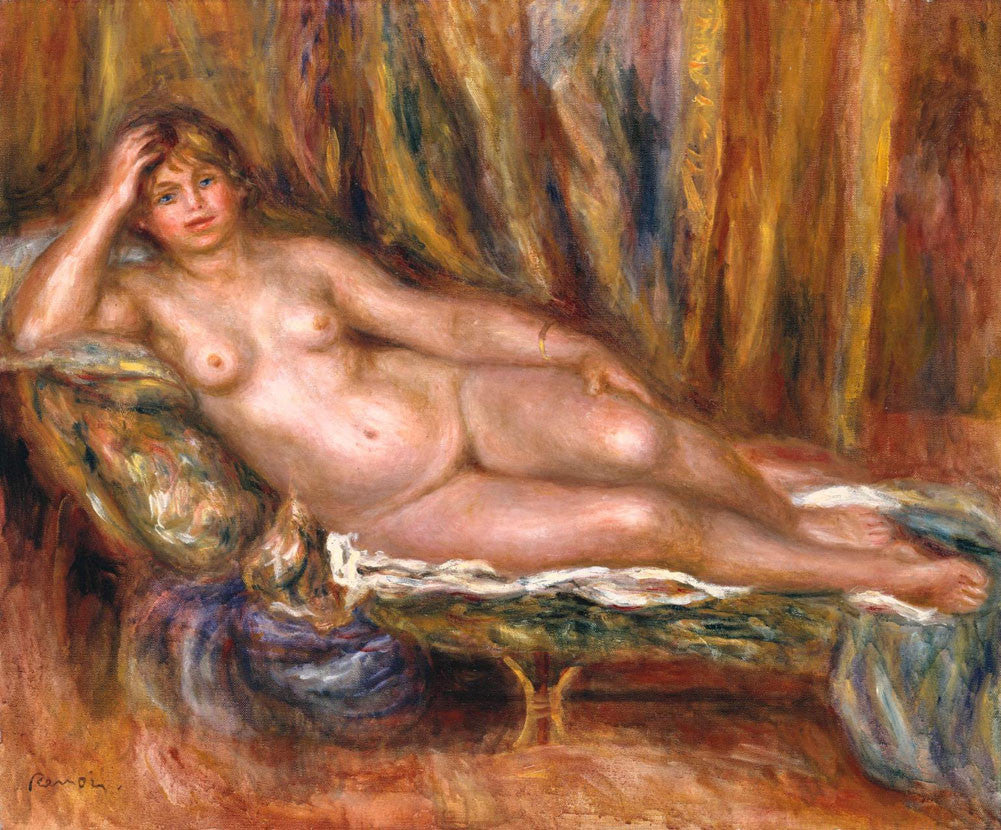 Pierre-Auguste Renoir - Nude on a Couch