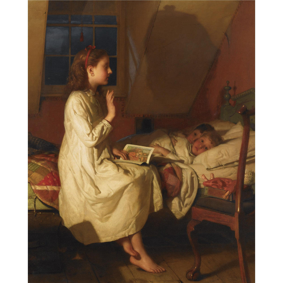 Seymour Joseph Guy - Story of Golden Locks-Reproduction-Get Custom Art