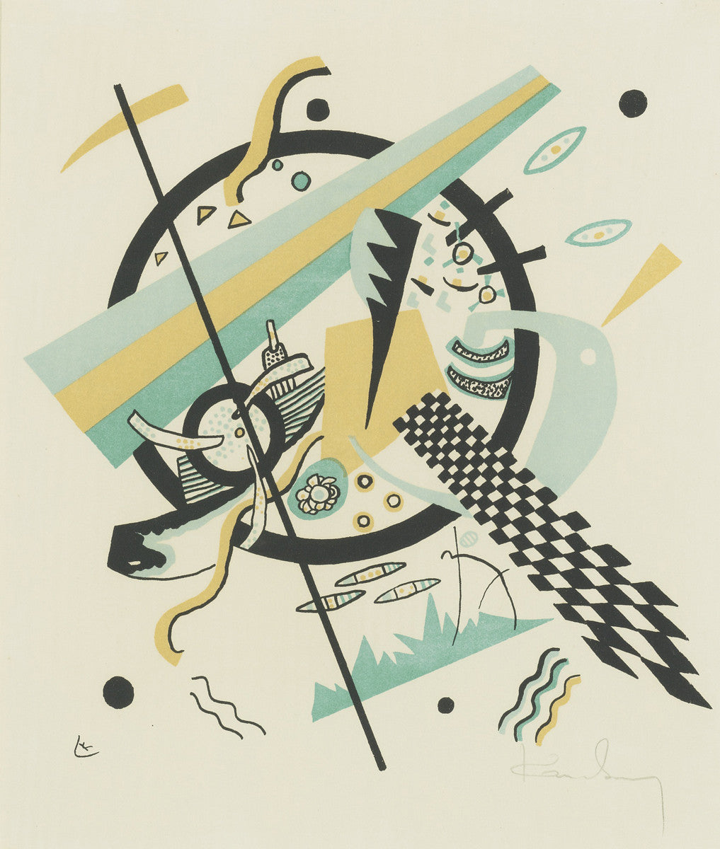 Wassily Kandinsky - Kleine Welten IV Canvas & Poster Wall Art