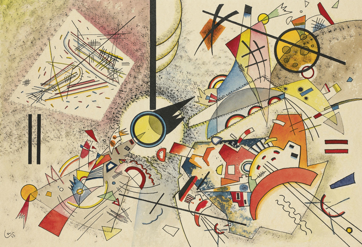 WASSILY KANDINSKY、OHNE TITEL、海外版超希少レゾネ Wassily Kandinsky - Ohne Titel Canvas & Poster Wall Art | Get