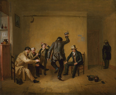 William Sidney Mount - Bar Room Scene