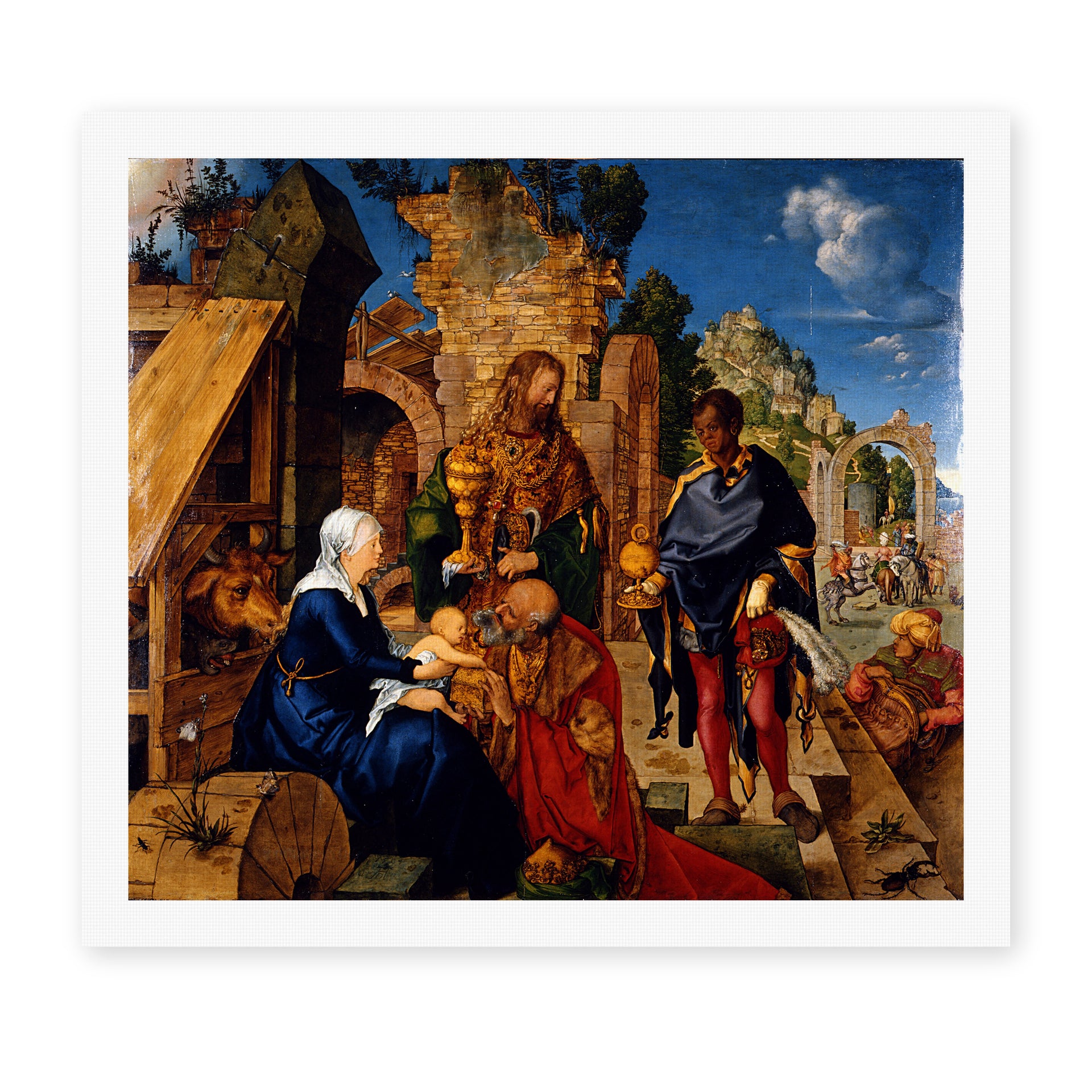 Albrecht Durer - Adoration of the Magi - canvas print hero