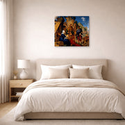 Albrecht Durer - Adoration of the Magi - gallery wrap lifestyle bedroom