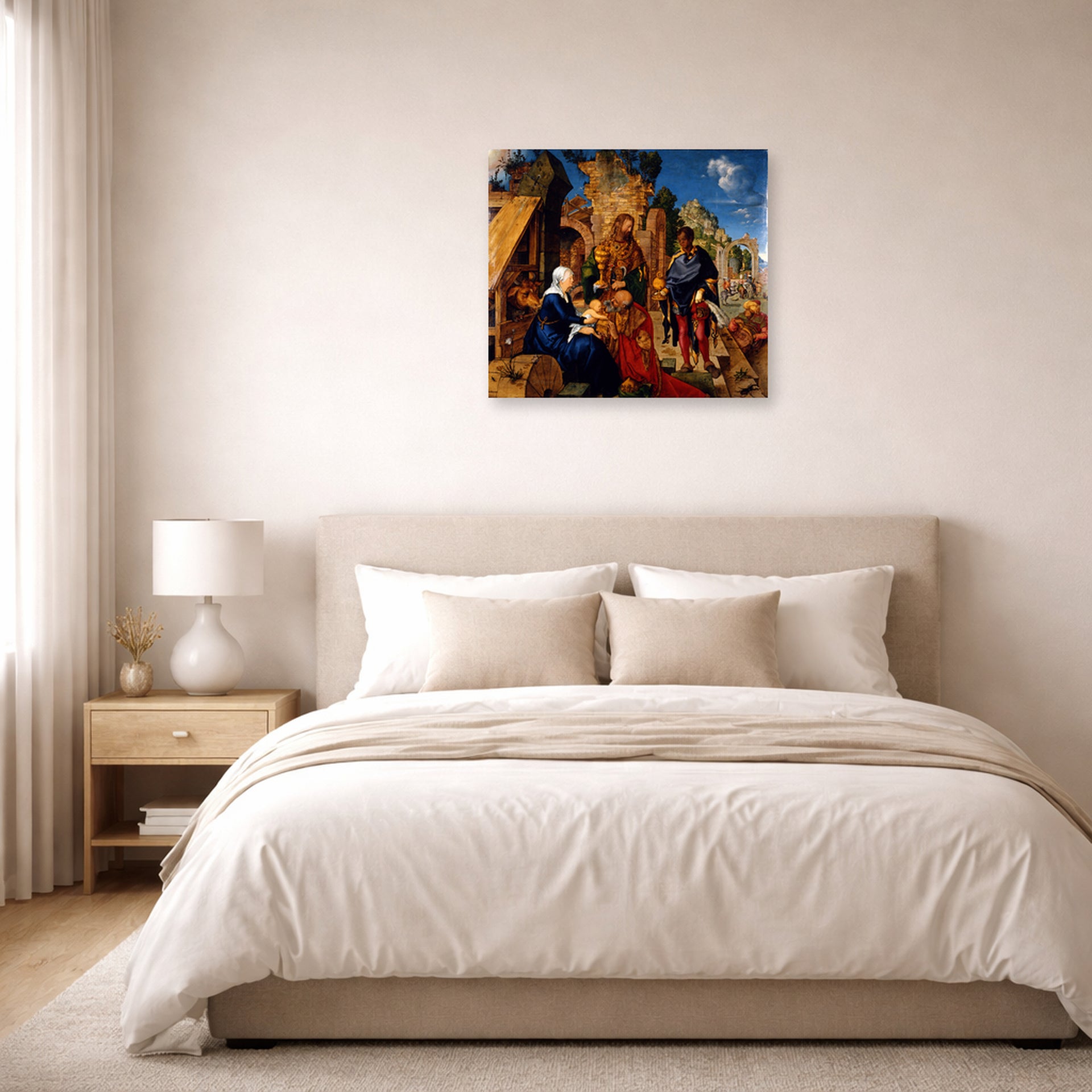 Albrecht Durer - Adoration of the Magi - poster print lifestyle bedroom unframed