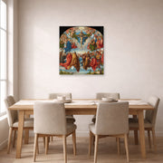 Albrecht Durer - Adoration of the Trinity - poster print lifestyle dining unframed