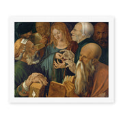 Albrecht Durer - Christ Among the Doctors - canvas print hero