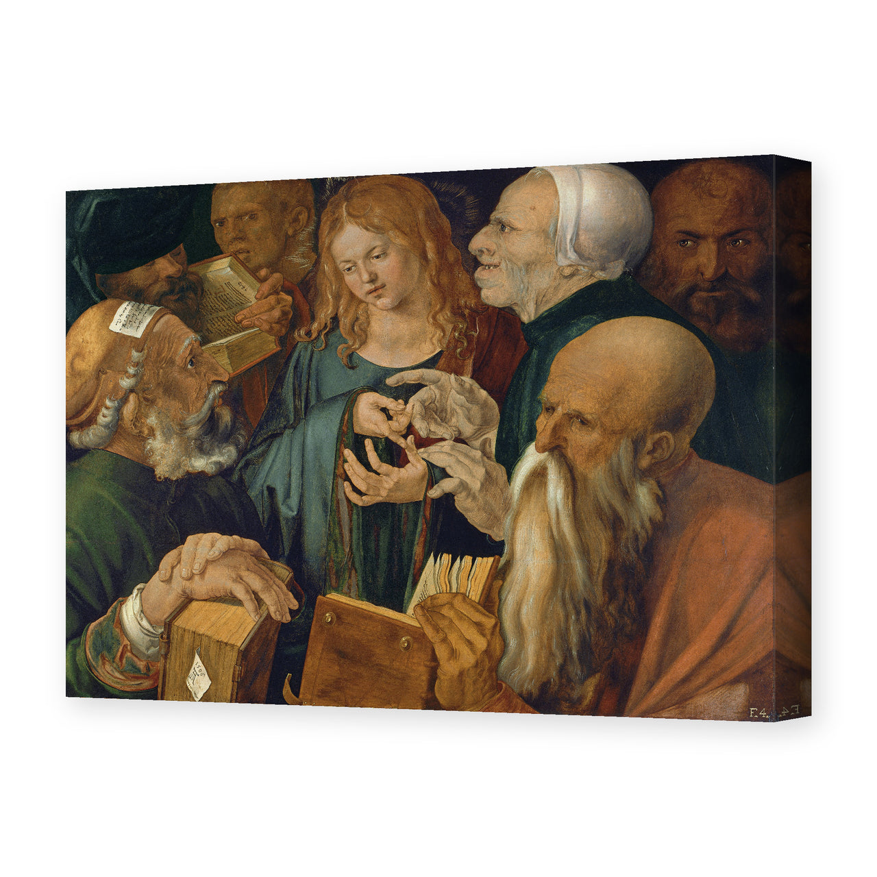 Albrecht Durer - Christ Among the Doctors - gallery wrap hero