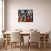 Albrecht Durer - Feast of Rose Garlands - gallery wrap lifestyle dining