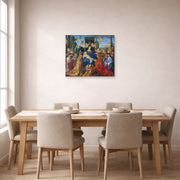 Albrecht Durer - Feast of Rose Garlands - poster print lifestyle dining unframed