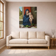 Albrecht Durer - Haller Madonna - gallery wrap lifestyle living room 1