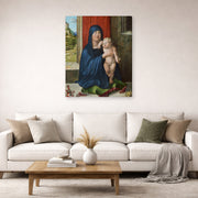 Albrecht Durer - Haller Madonna - gallery wrap lifestyle living room 2