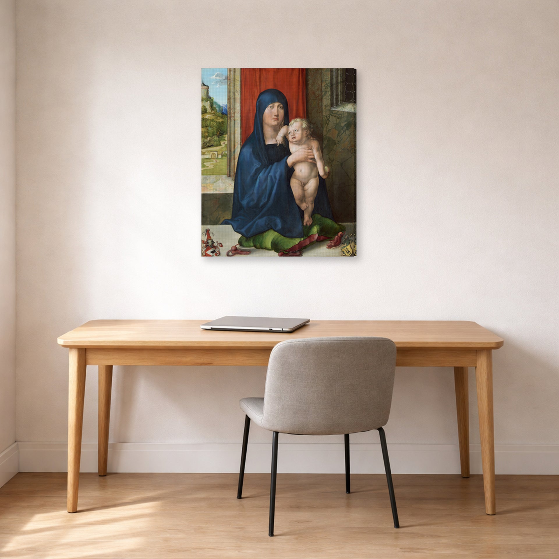 Albrecht Durer - Haller Madonna - gallery wrap lifestyle office