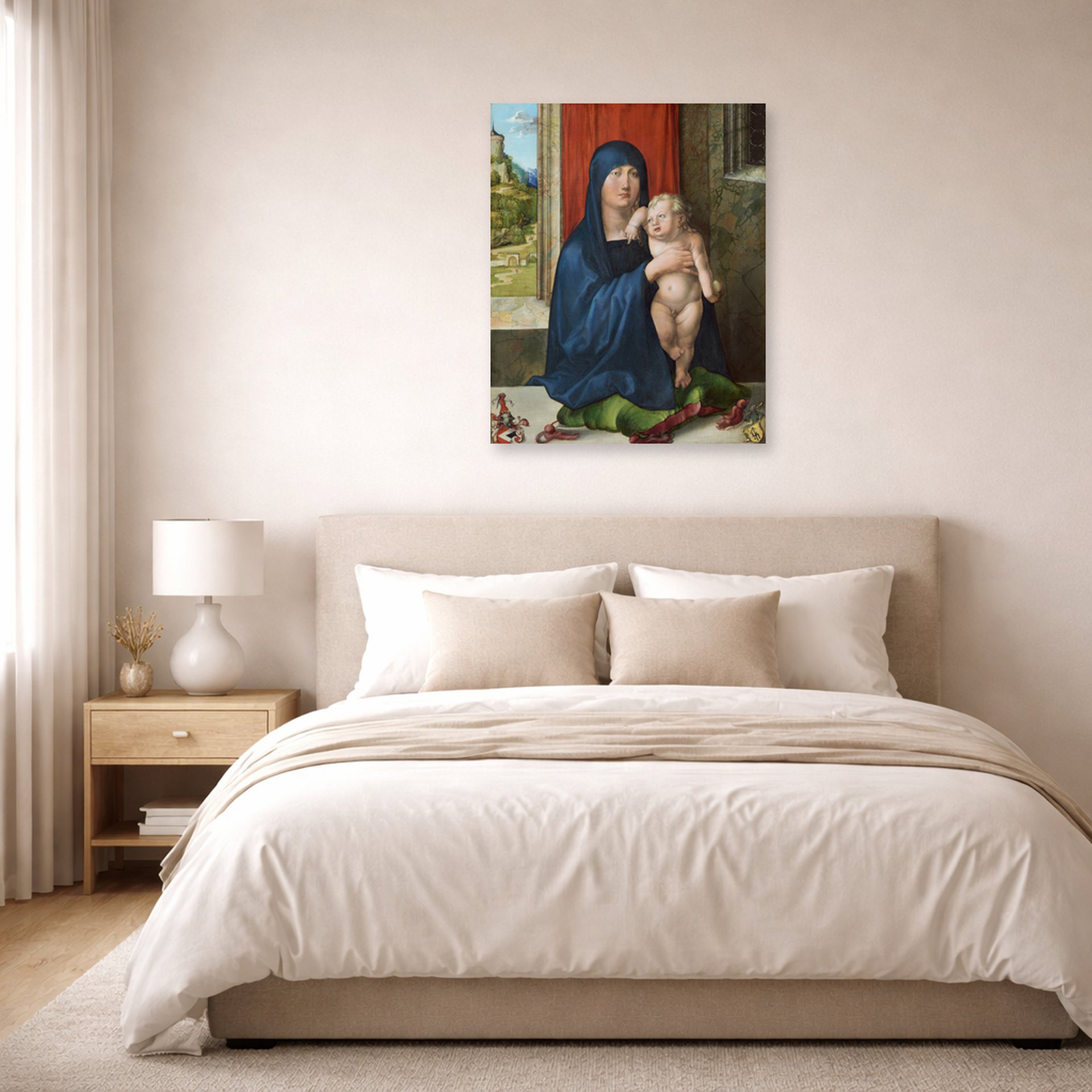 Albrecht Durer - Haller Madonna - poster print lifestyle bedroom unframed