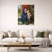 Albrecht Durer - Haller Madonna - poster print lifestyle living room 2 unframed